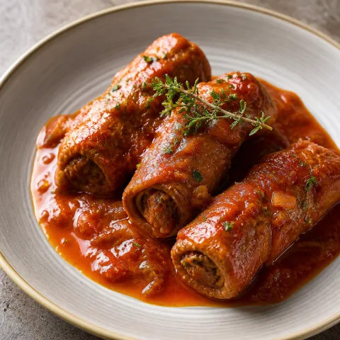 Involtini al sugo