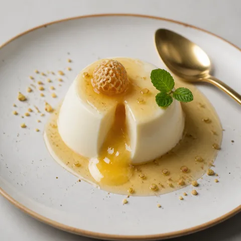 Panna cotta al miele