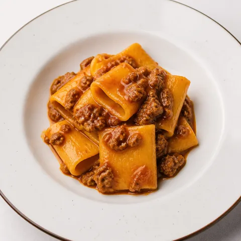 Paccheri al ragú